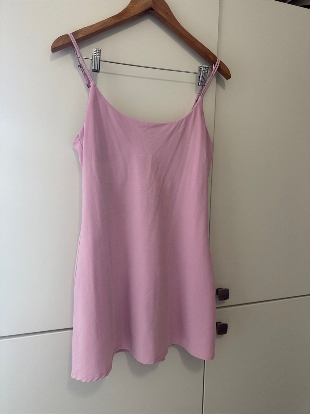 Abercrombie & Fitch Light Pink Slip Camisole Dress